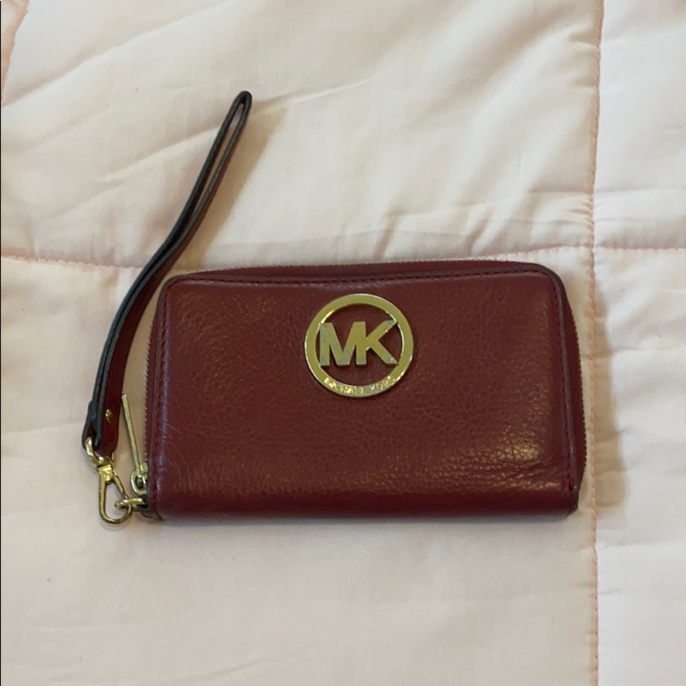 Michael Kors wristlet wallet